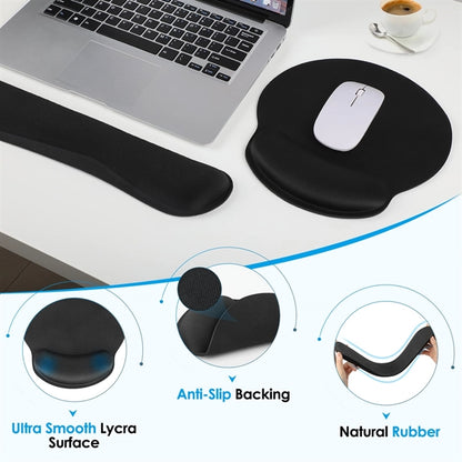 Mouse Pad With Wrist Support