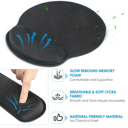 Mouse Pad With Wrist Support