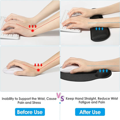Mouse Pad With Wrist Support