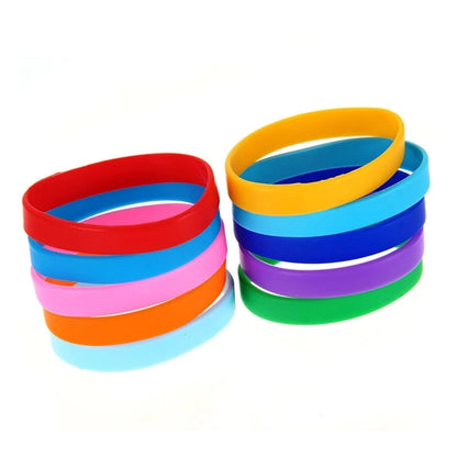 Promotional 1/2" Silicone Wristband