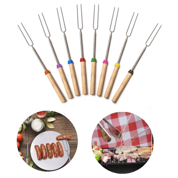 Telescoping Extension BBQ Fork