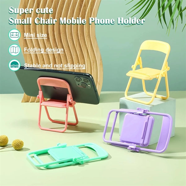 Mini Chair Shape Cell Phone Stand