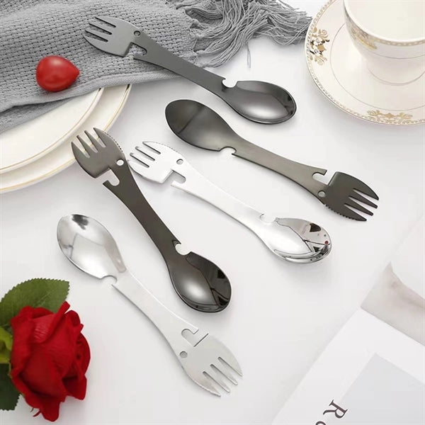 5 In 1 Camping Spoon Fork
