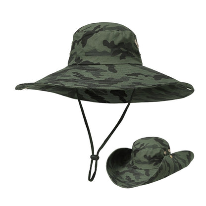 Wide Brim Outdoor Fishing Hiking Beach Hat