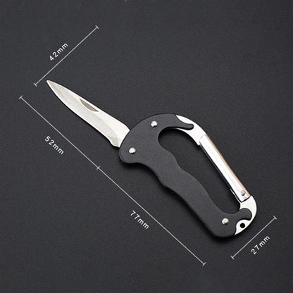 Keychain Carabiner Knife