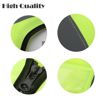 Reflective Vests With 4 Pockets