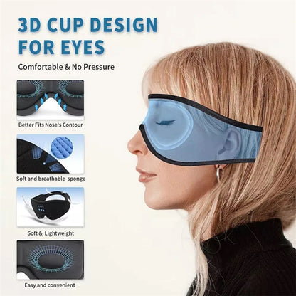 Bluetooth Wireless 3D Eye Mask