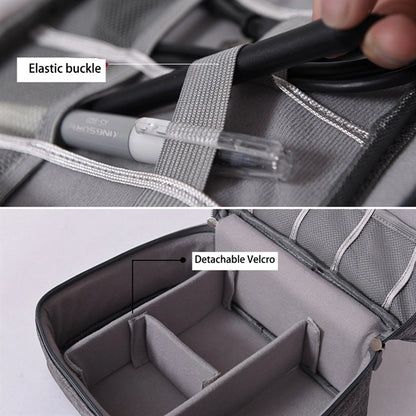 Electronics Organizer Travel Cable Storage Bag