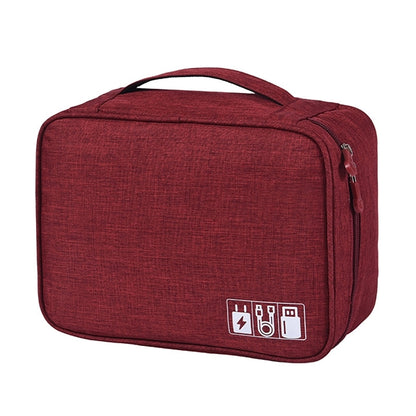 Electronics Organizer Travel Cable Storage Bag