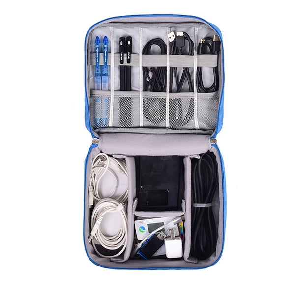 Electronics Organizer Travel Cable Storage Bag