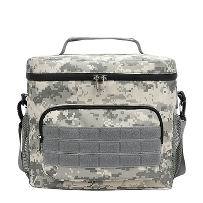 Camo Insulated Lunch Cooler Bag