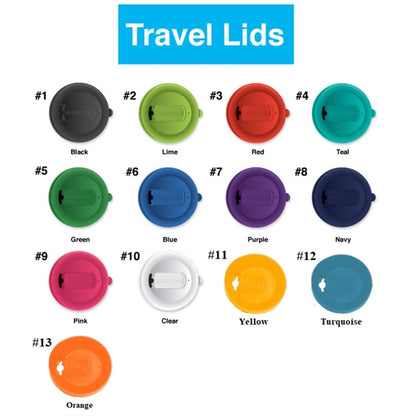 16 oz. Full Color Polycarbonate Double Wall Travel Tumbler