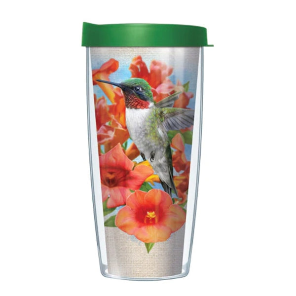 16 oz. Full Color Polycarbonate Double Wall Travel Tumbler
