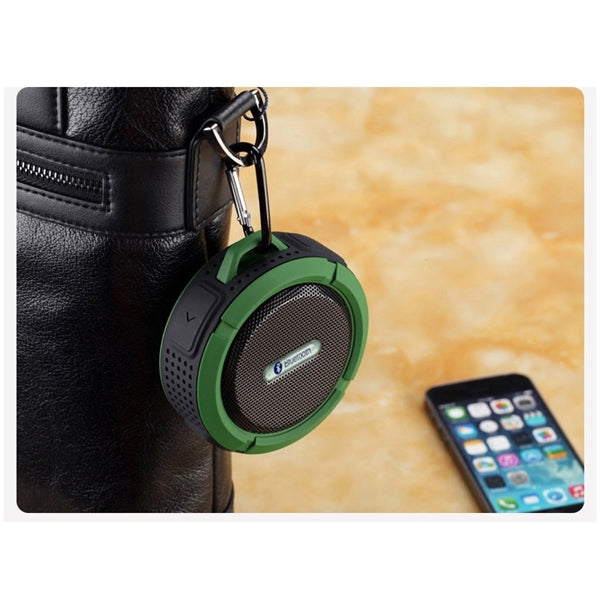 Portable Waterproof Car Sucker Wireless Bluetooth Speaker