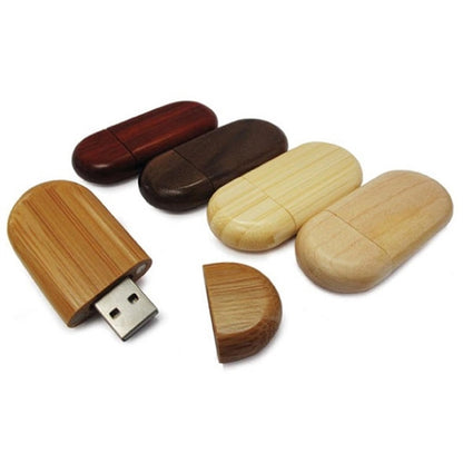 Wooden USB Flash Drive with Magnetic Cap
