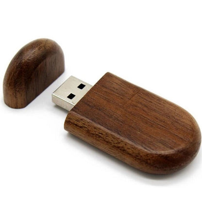 Wooden USB Flash Drive with Magnetic Cap