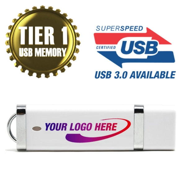 Acadia Slim plastic USB drive