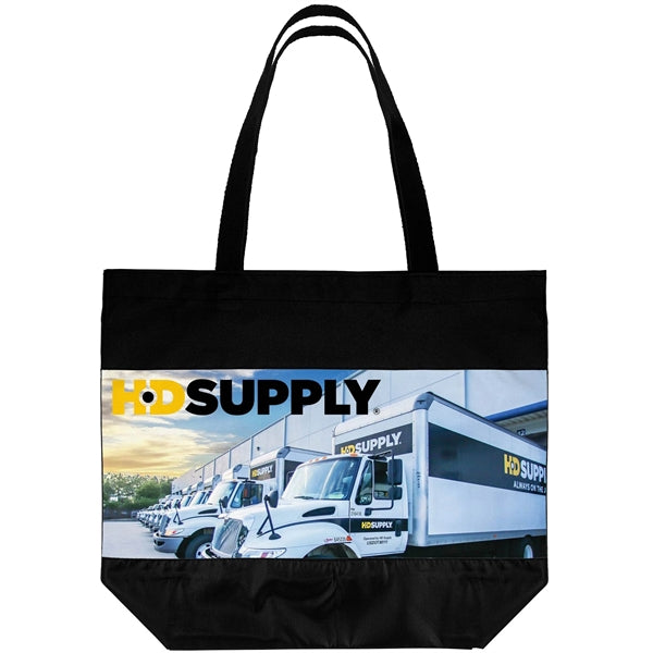 Arlington 300D Two-Tone Dye Sublimation Tote Bag