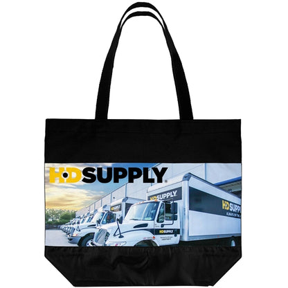 Arlington 300D Two-Tone Dye Sublimation Tote Bag