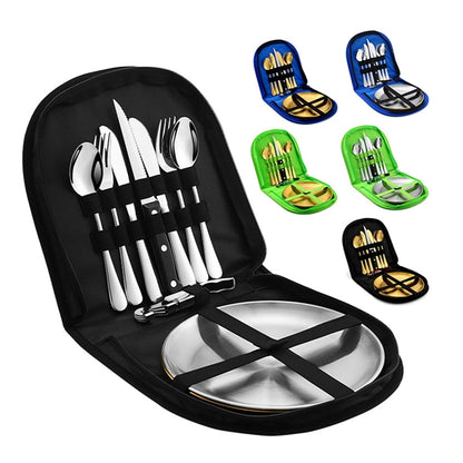 Camping Silverware Kit Cutlery