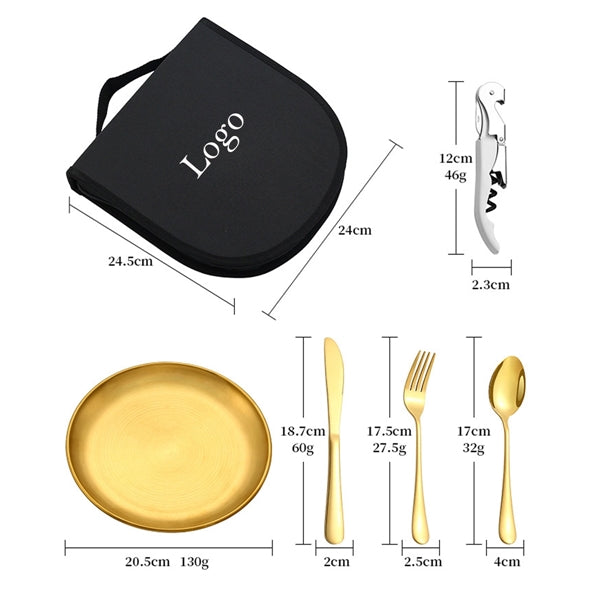Camping Silverware Kit Cutlery