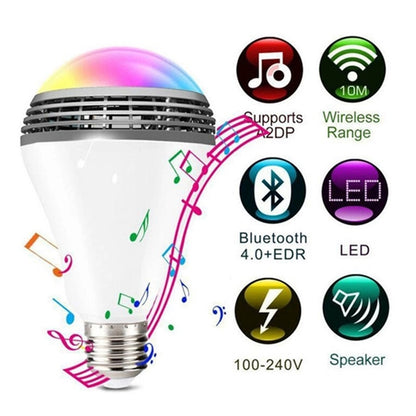 LED Wireless Music Speaker Bulb