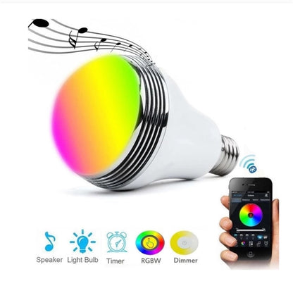 LED Wireless Bulb Bluetooth 4.0 Speaker