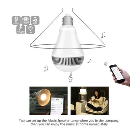 LED Wireless Bulb Bluetooth 4.0 Speaker