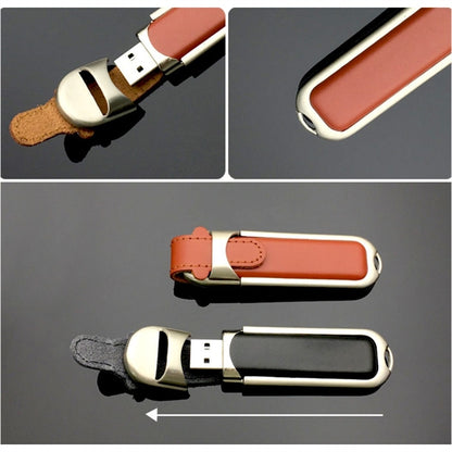 Leather Buckle USB Flash Drive