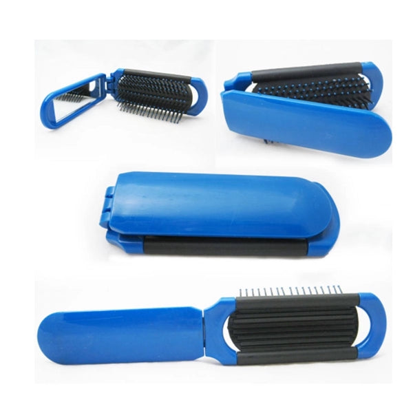Folding Brush With Mirror