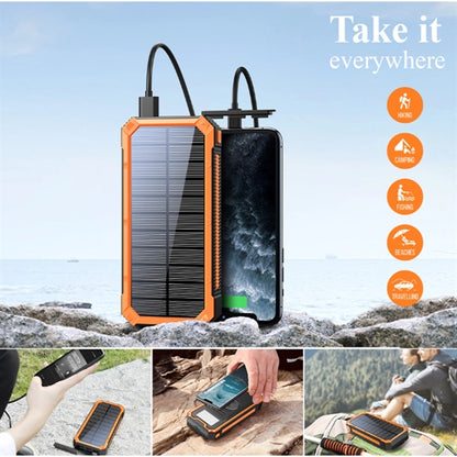Solar Powered Wireless Charging Power Bank