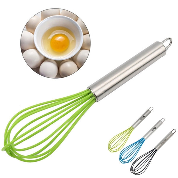 Silicone Whisk Egg Beater Blender