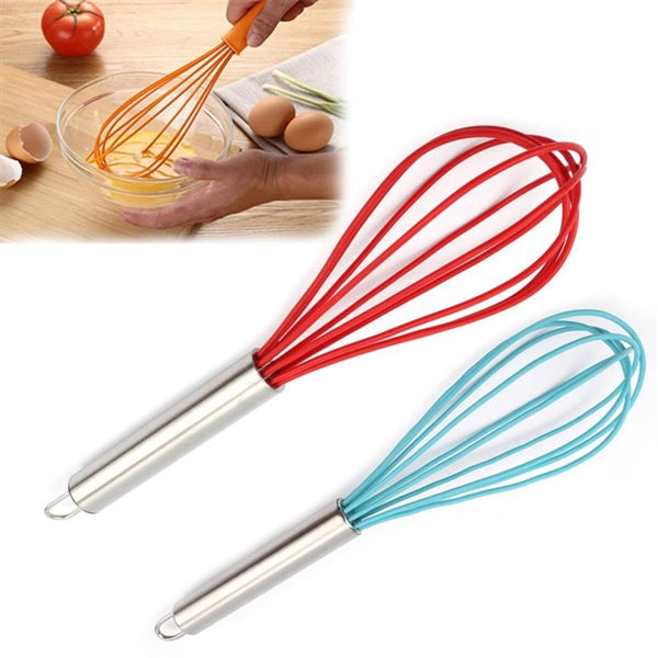 Silicone Whisk Egg Beater Blender