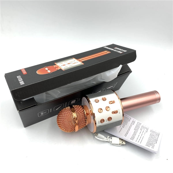 Wireless Bluetooth Karaoke Microphone