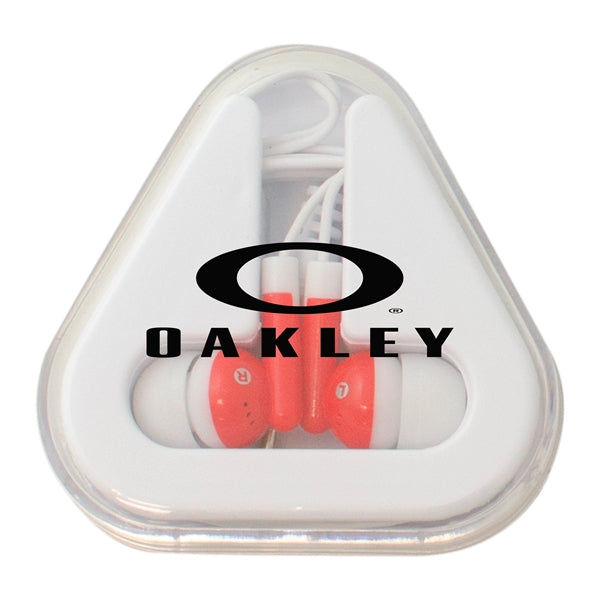 Tek Booklet with Triangle Ear Buds