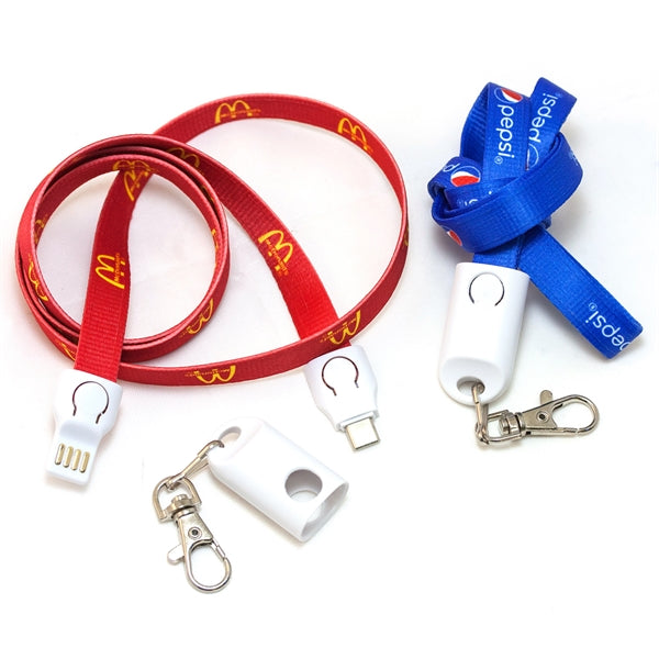 2 IN 1 LANYARD USB CABLE