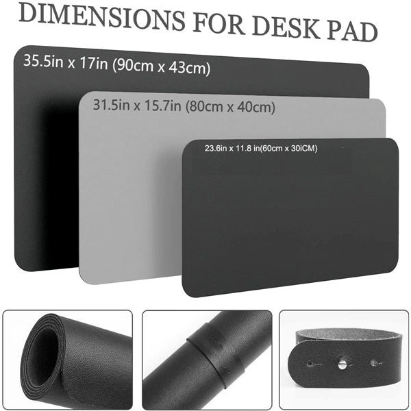 Waterproof Pvc Leather Desk Pad