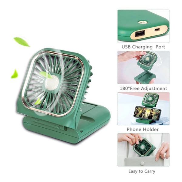 Rechargeable Portable Fan With Lanyard