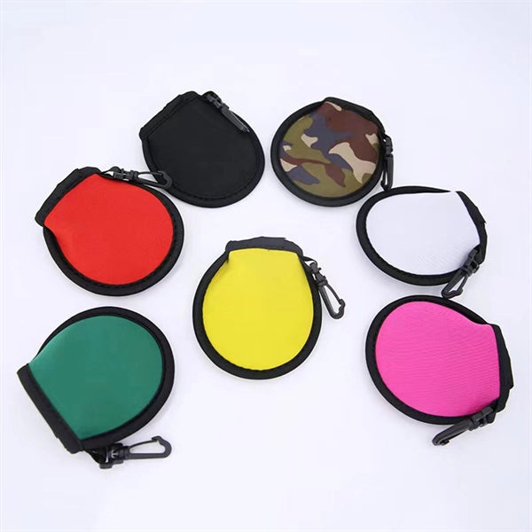 Portable Pocket Golf Ball Washer Pouch