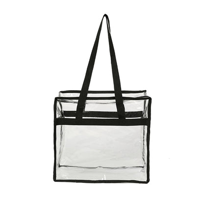 Stadium Clear Zipper Tote Bag