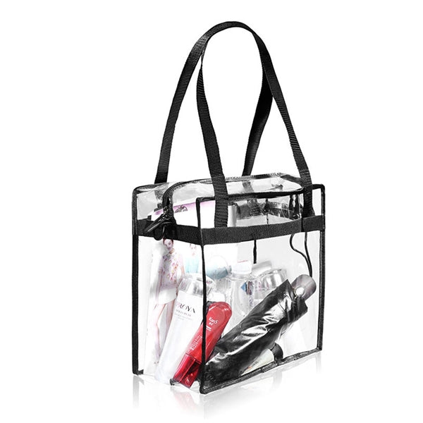 Stadium Clear Zipper Tote Bag