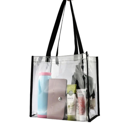 Transparent Pvc Stadium Tote Bag