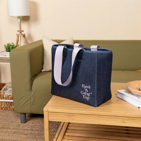 All Day Tote - Denim Neoprene - Small