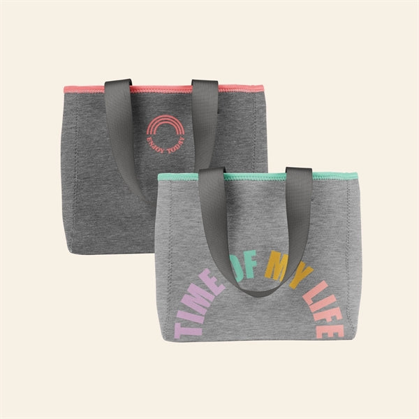 All Day Tote - Heathered Jersey Knit Neoprene - Small