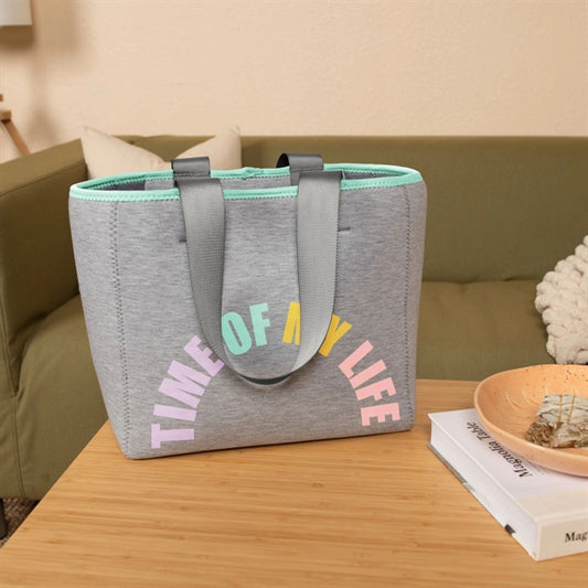 All Day Tote - Heathered Jersey Knit Neoprene - Small