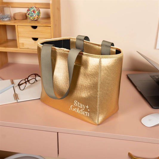All Day Tote - Metallic Neoprene - Small