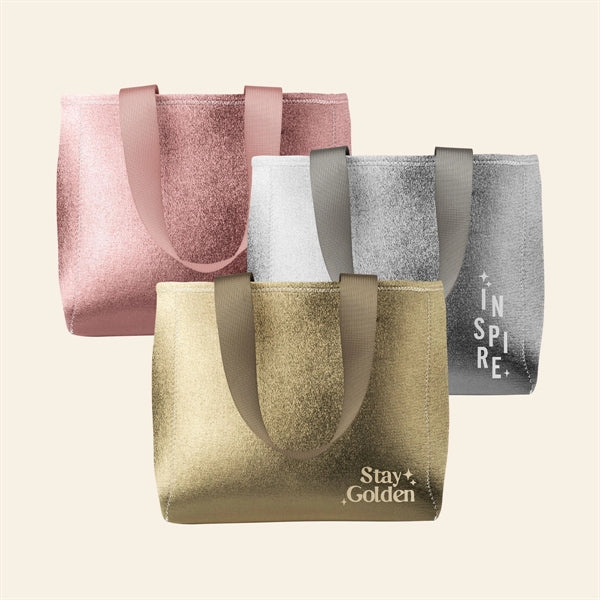 All Day Tote - Metallic Neoprene - Small