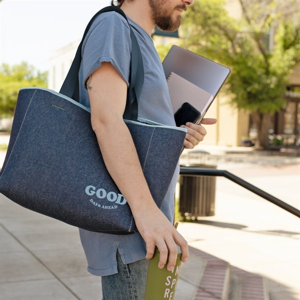 All Day Tote - Denim Neoprene - Medium