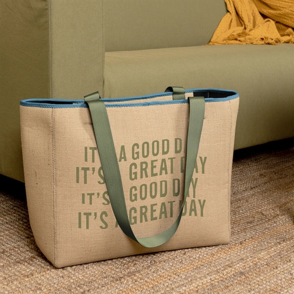 All Day Tote - Burlap Neoprene - Large