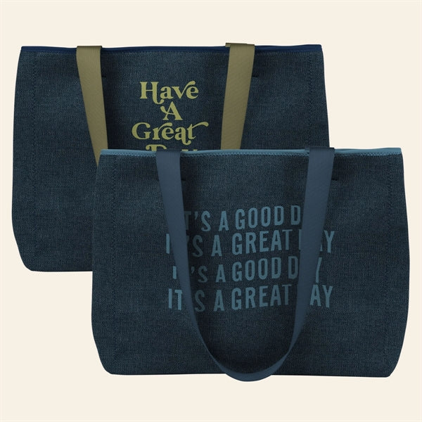 All Day Tote - Denim Neoprene - Large